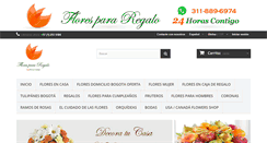 Desktop Screenshot of florespararegalo.com